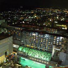 京都駅の夜景