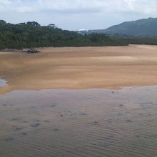 名蔵アンバル側の景観