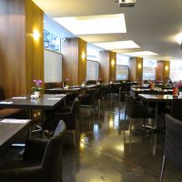 朝食会場　ご飯はこの反対側に置かれています