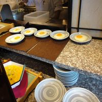 朝食バイキング