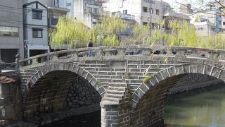 日本３大橋の一つ眼鏡橋