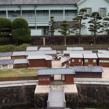 出島をコンパクトに見せる模型です