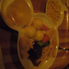 お子ちゃまランチ。