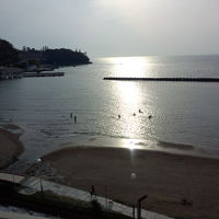 客室からの夕景です。