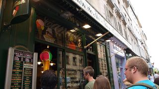 パリで１番有名なアイスクリーム屋