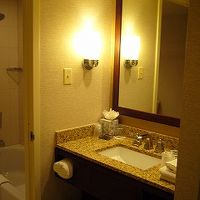 洗面がバスルームと別に設置されていて使い易かったです