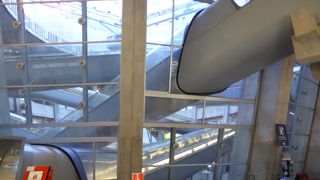 コンパクトにまとまった空港