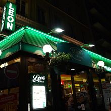 Leon de Bruxellesモンパルナス店にて