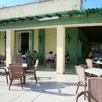 眺めのよいテラス