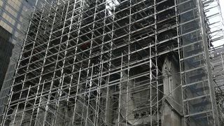 大がかりな工事中です