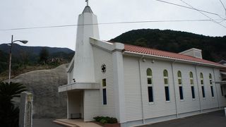 国道から教会までの道は細いし、とても分かりにくい