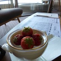 ウェルカムフルーツは淡路産の苺
