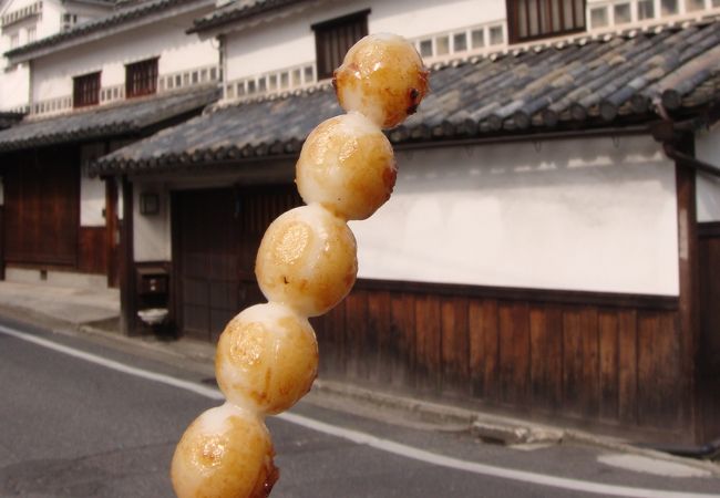 お団子食べ歩き