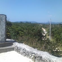 小城盛からの景観