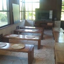 休憩所ではお茶を頂くことも出来ました