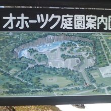 昔ながらの案内図も味わいがあります