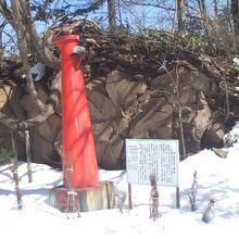 昔の灯台も展示されていますのでお見逃しなく！