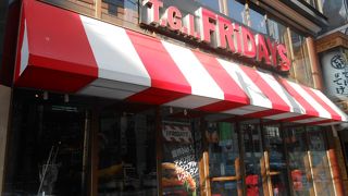 アメリカンテイスト溢れるレストラン