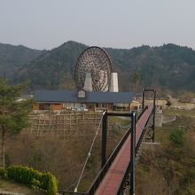 ふれあい館、屋上展望台より