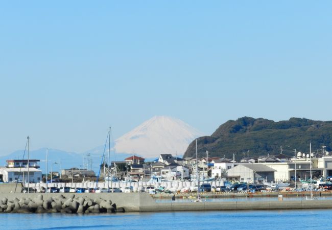 天気が良ければ富士山が見えます！
