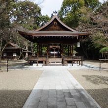 萩の宮とも呼ばれている梨木神社（なしのきじんじゃ）
