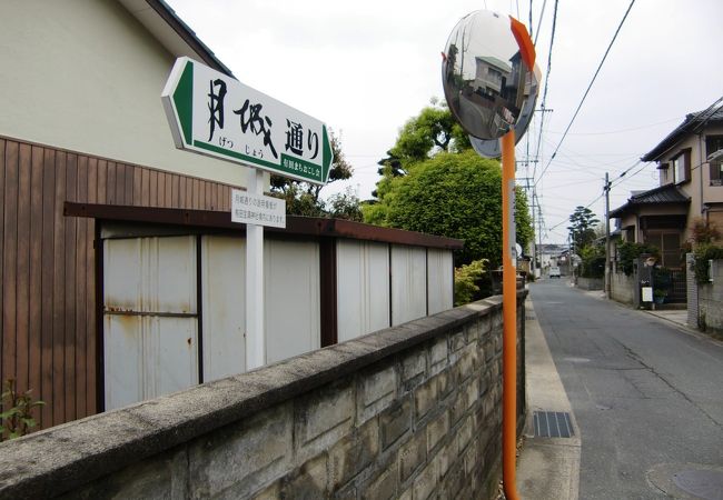 早良区有田の古風な通り