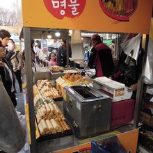 おなじみの屋台も