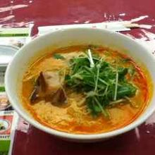 辛すぎない坦々麺