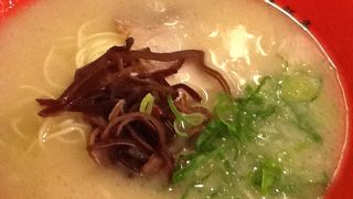 スープが変に甘かったです。