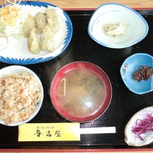 牡蠣定食パート1　