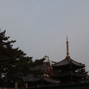 三重塔のあるお寺です