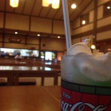 私は運転手だからメロンフロート