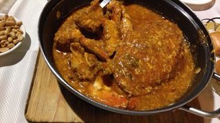 チリクラブといえばここ