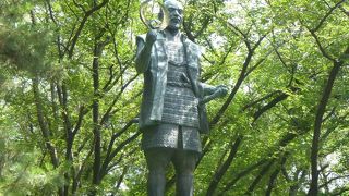 浜松城のある大きな公園