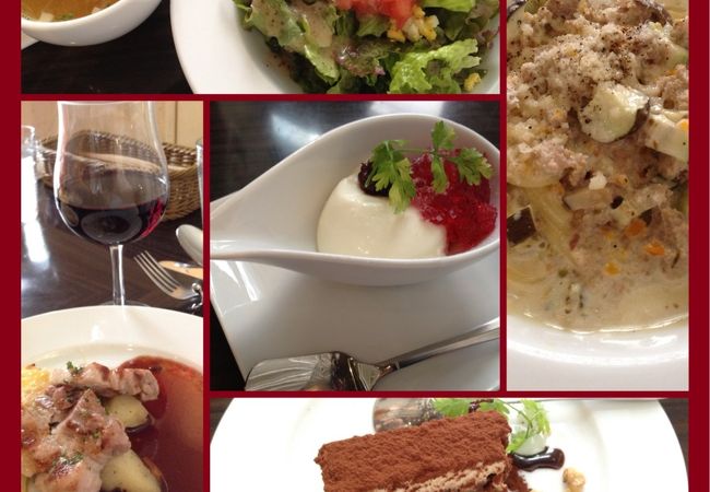 ボリュームありのランチ ♪