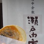 牡蠣が味わえる御煎餅