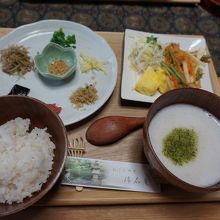 お勧め♪自然薯のランチ。￥１５００