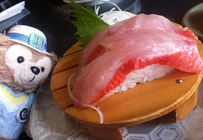 金目鯛の寿司～