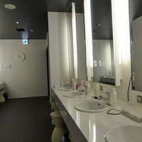 パウダールーム　アメニティーが充実