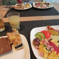 ドイツ料理があって朝から感激の食事♪