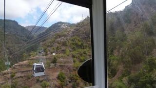 フンシャルを見渡せる空中散歩♪