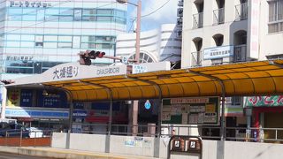 市内のほぼ真ん中