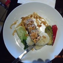 Sundried Spaghetti にんにくが利いて美味