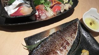 地元の食材を使ったお洒落な居酒屋さん