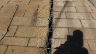 湯けむりの中の温泉街