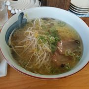 透きとおったトンコツスープ