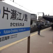 観光地！えのすい(新江ノ島水族館)に一番近い電車の駅
