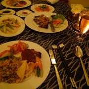 ベトナム料理とシーフード