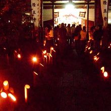 2011.10　竹灯籠まつり