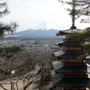 美しい富士山が見られる神社